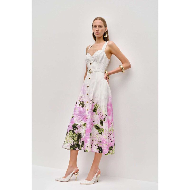 Aje Eartha Midi Dress image number 3